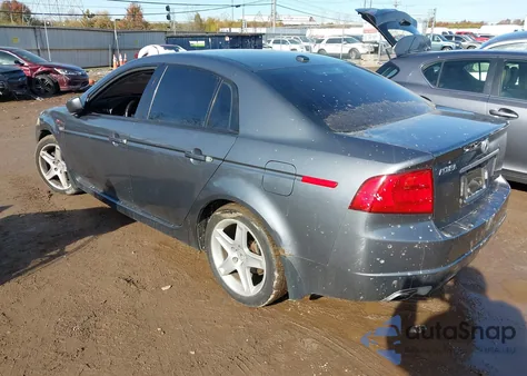 2006 Acura Tl из США, поврежденный, VIN 19UUA66236A002128